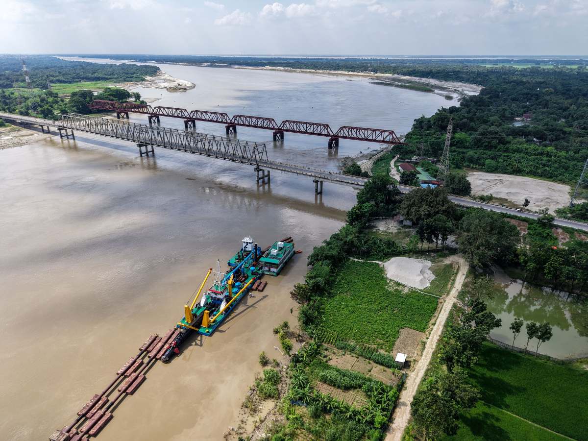 Padma River and bridge in Rajshahi Division, Bangladesh – Projects by division